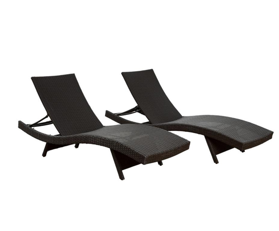 Murah Tahan Air Outdoor Nyaman Metal Low Seat Beach Lounge